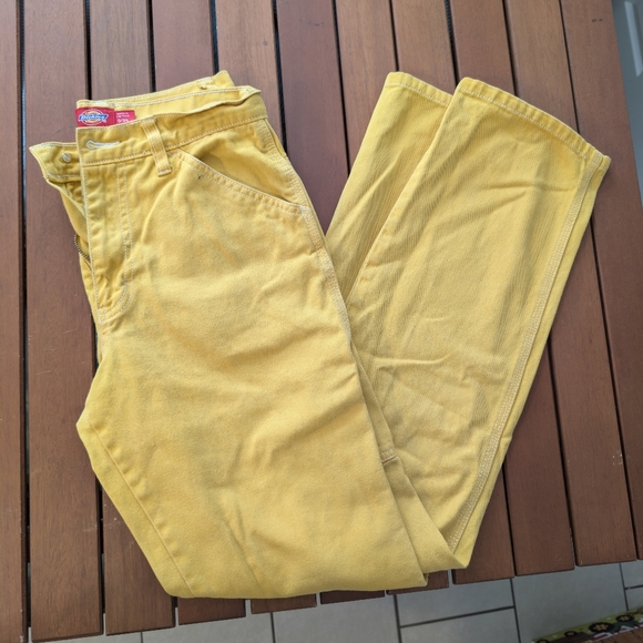 Dickies Yellow Apparel - Picture 1 of 3